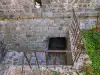 Stone stairs descending to the tunnel entrance beneath Puncjela Tower near Bokar Fortress