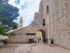 View from the area between Ploče Gate Bridge and Revelin Bridge looking toward the Old Town