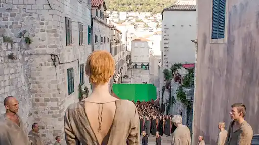 Dubrovnik Jesuit Staircase Walk of Shame filming location