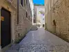 View from the entrance of St. Dominic Street looking toward the Dominican Monastery stairs