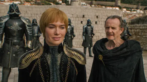 Qyburn Informs Cersei the Wall Has Fallen