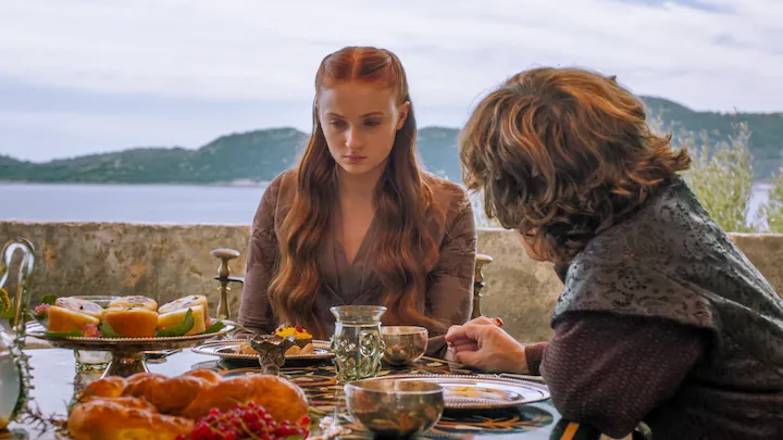 Sansa Mourns Red Wedding Scene | Game of Thrones S4E1